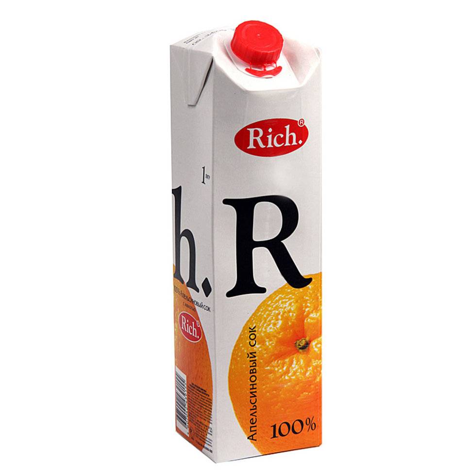 Сок Rich Апельсин 1л