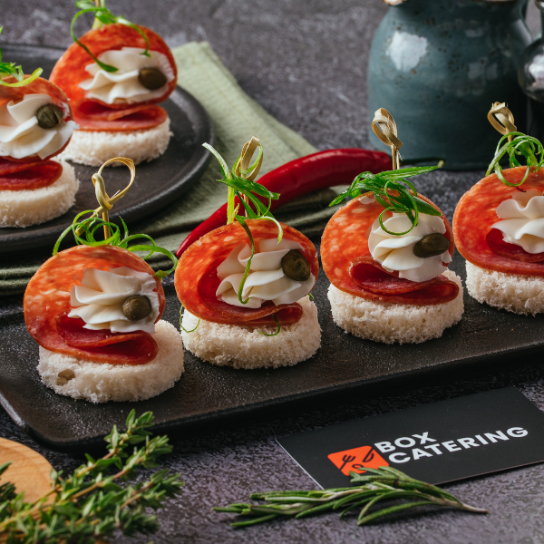 Канапе с венским цветком 24 шт.