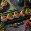 Канапе с гусиным паштетом 24 шт.
